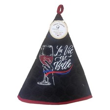 Essuie main rond en éponge