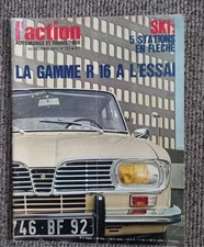 Revue L' ACTION AUTOMOBILE ET TOURISTIQUE N° 123 -NOVEMBRE  1970