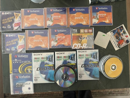Lot dvd vierges - de, et