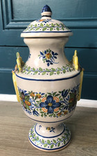 Ancien Pot couvert Faience