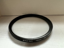 Hi Tech Optics Filtre UV diam. 72mm. trés bon état