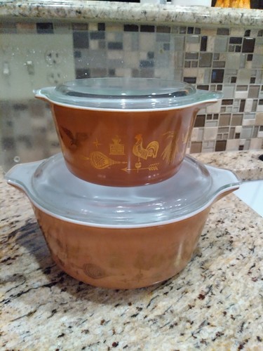 Vintage pyrex early - early, american
