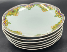 6x Grandes Assiettes, Porcelaine de ROSENTHAL-GERMANY, Modèle Studio Linie