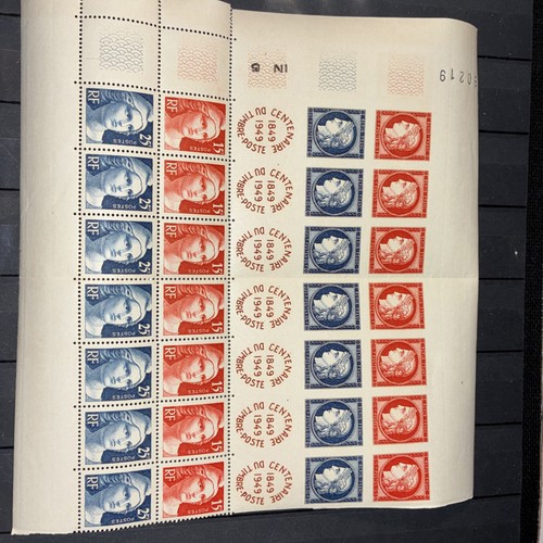 Timbre france bloc 1949 - timbre,