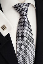À la Main Homme Luxe Cravate en Soie Avec Boutons de Manchette, Km 184.1 #2a