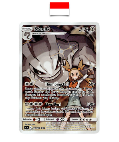 Pokémon card steelix - pokémon,