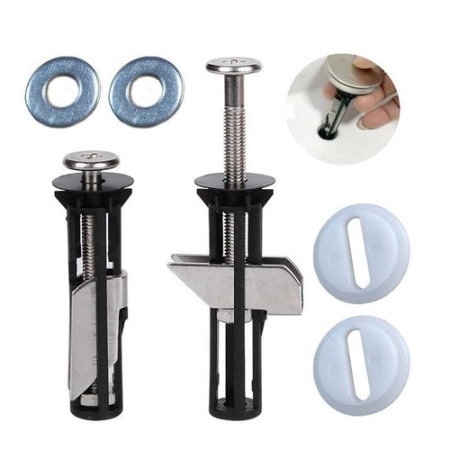 Kit fixation abattant wc - de,