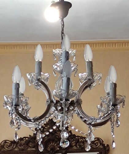 Lustre verre murano luminaire - lustre, murano/luminaire