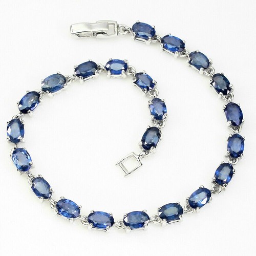 Bracelet saphir bleu - en,