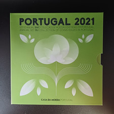 1x Coffret BU (8 pièces) série Portugal 2021 (neuf)