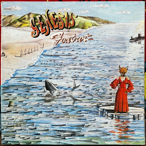 33t genesis foxtrot lp - genesis,