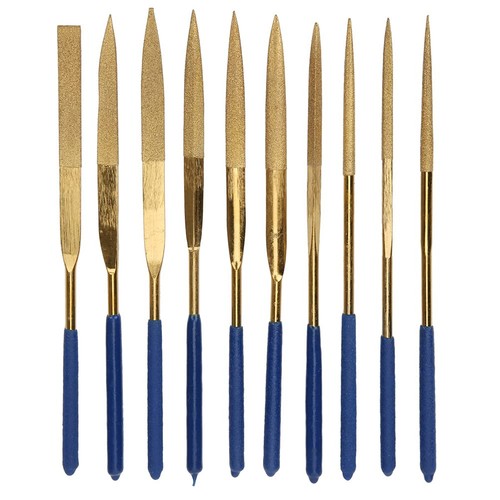 10pcs kit limes - kit, aiguille