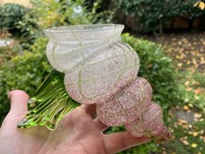 Rare Kralik Shell Glass Bohème Loetz 