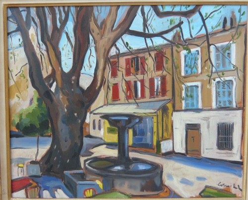 Beau tableau courchia - courchia, "la