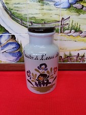 Pot Fruit à l'eau de Vie Décor Chaumière Faience de Desvres