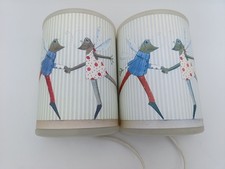 Lot de 2 appliques murales enfant IKEA Tassa Natt vintage (E27, années 90-2000)