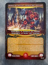 Carte GORMITI - MAGMION LE SEIGNEUR DU MAGMA - PEUPLE DU VOLCAN