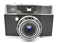 agfa silette record,agfa color apotar 45mm f2,8+étui & notice