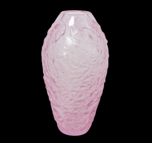 Pink lalique violeta - pink, crystal