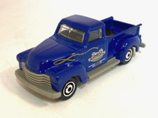 40367 MATCHBOX / 2019/ 19/100 CHEVY AD 3100 PICK UP BLEU 1/64
