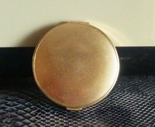 Poudrier Métal doré Elizabeth Arden