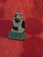 PINS PIN'S BADGE EPINGLETTE VINTAGE COLLECTION PUB CHAT CAT  LOGO PPDA CNQA