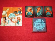 Lot de 7 magnets style vintage et un rubik's cube Le Petit Vapoteur