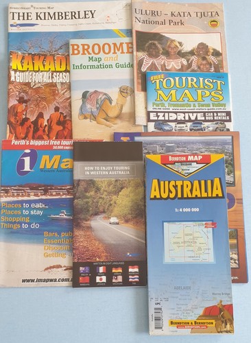 Carte australie occidentale - australie,