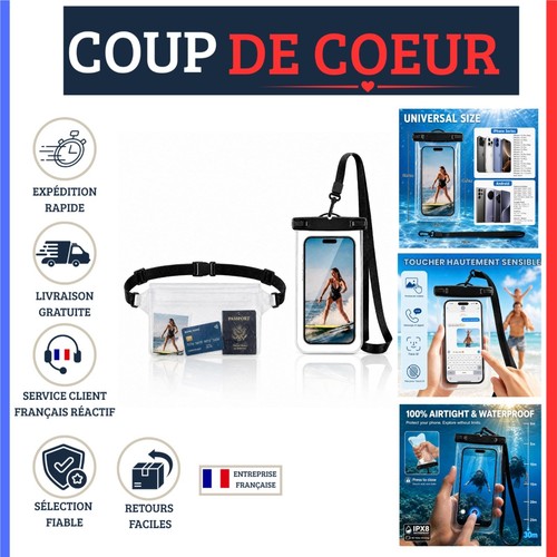 Pochette téléphone étanche