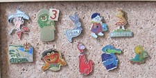 Lot 10 Pin's divers BD