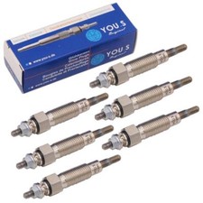 6 X YOU.S Bougie Originale 10,5 V 73 Mm Pour KUBOTA L245 L295 L345 - 1522165510