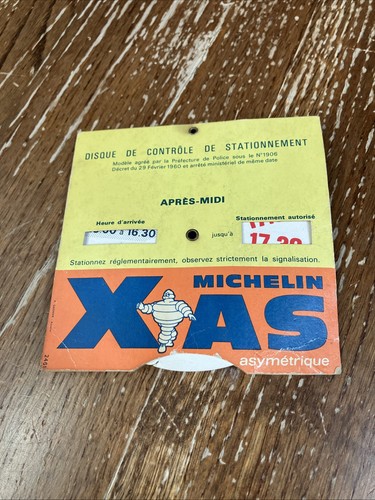Ancien disque stationnement - disque,