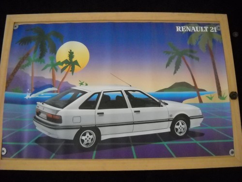 Affiche poster renault txi - poster,