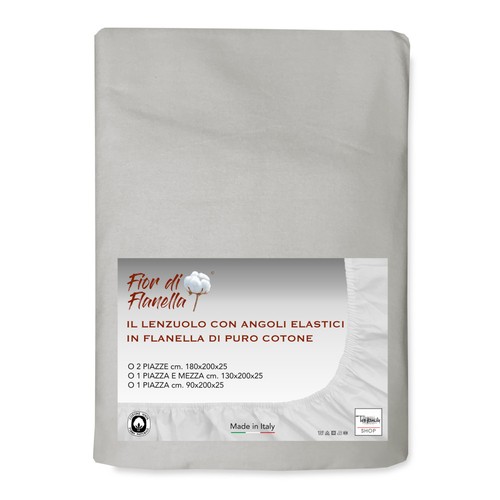 Drap housse flanelle - en,