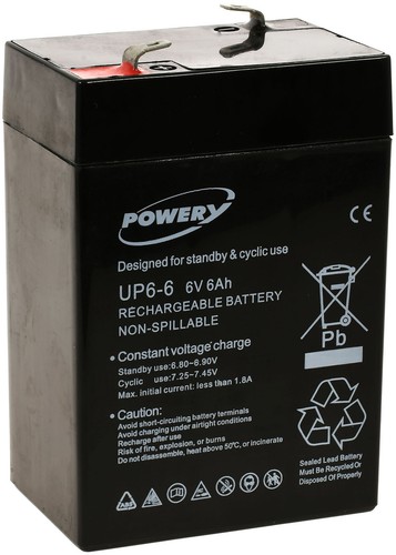 Powery batterie plomb gel - powery, plomb-gel