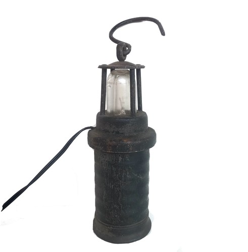 Ancienne lampe mineur - ancienne, de