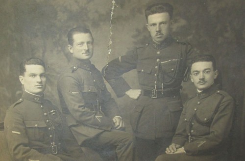 Carte photo originale troupes - photo,