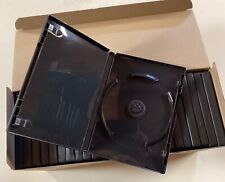 25 BOITIERS DVD boitier Case NOIR vierge