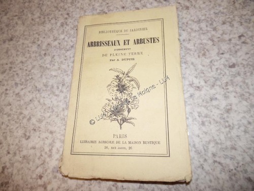 1860 arbrisseaux arbustes - 1860.arbrisseaux,
