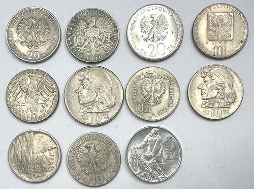 Lot pièces 20 zlotych - lot, 11