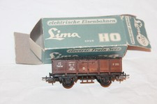 Wagon LIMA Vicenza ITALIA 2009C Tombereau marron avec chargement FS