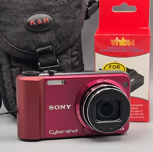 Sony cyber shot h70 - sony, red