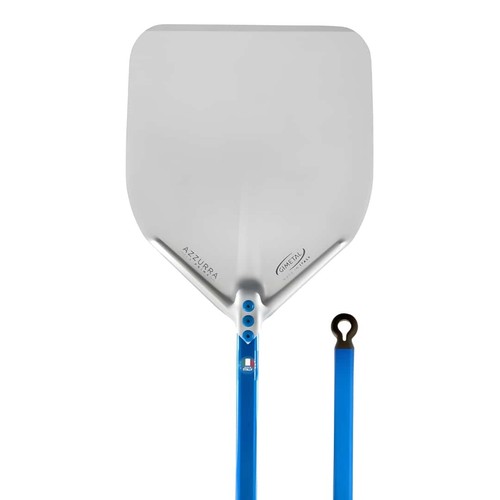 Pelle pizza azzurra 33x33 - À,