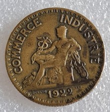 2 Francs 1922 Chambres De Commerce Et Industrie France