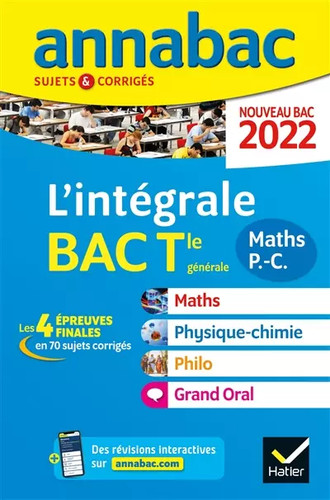 Annales bac annabac 2022 - du,