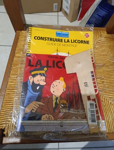 Tintin licorne maquette - tintin, la
