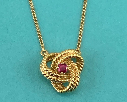 Collier pendentif chaîne - , en
