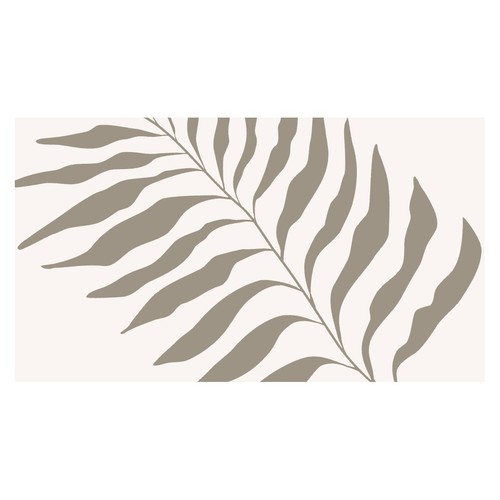 Affiche botanique beige - affiche,