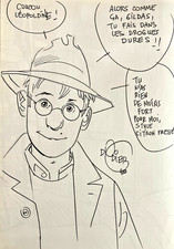 Dédicace DODIER avec dessin