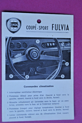 Lancia fulvia coupe sport - lancia,